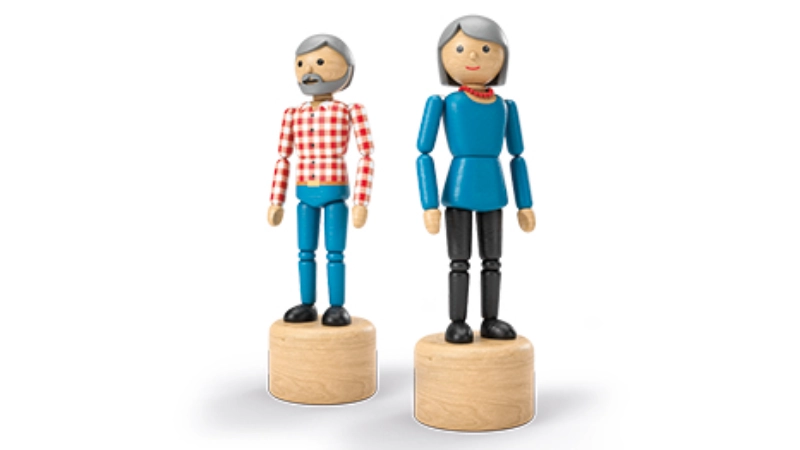 Zwei Figuren von sichergehen.ch